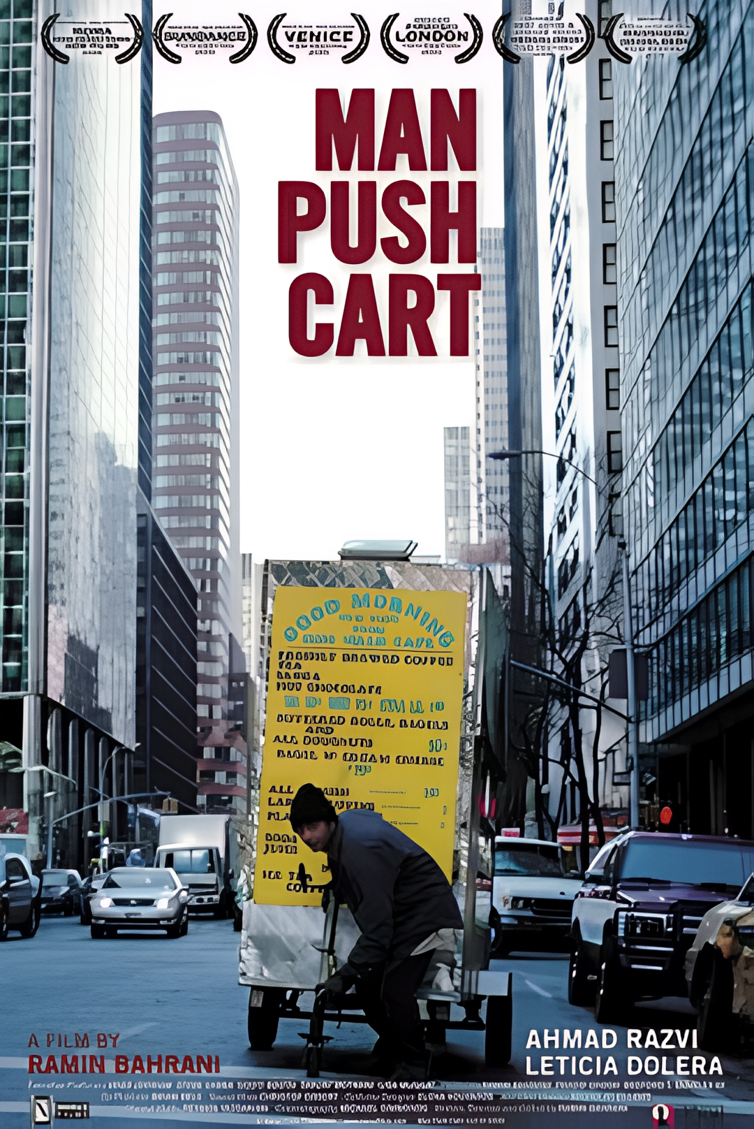 推手推车的男人