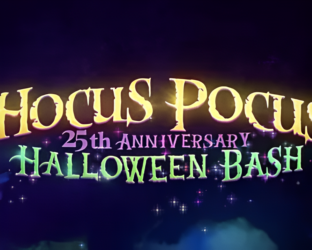 The Hocus Pocus 25th Anniversary Halloween Bash
