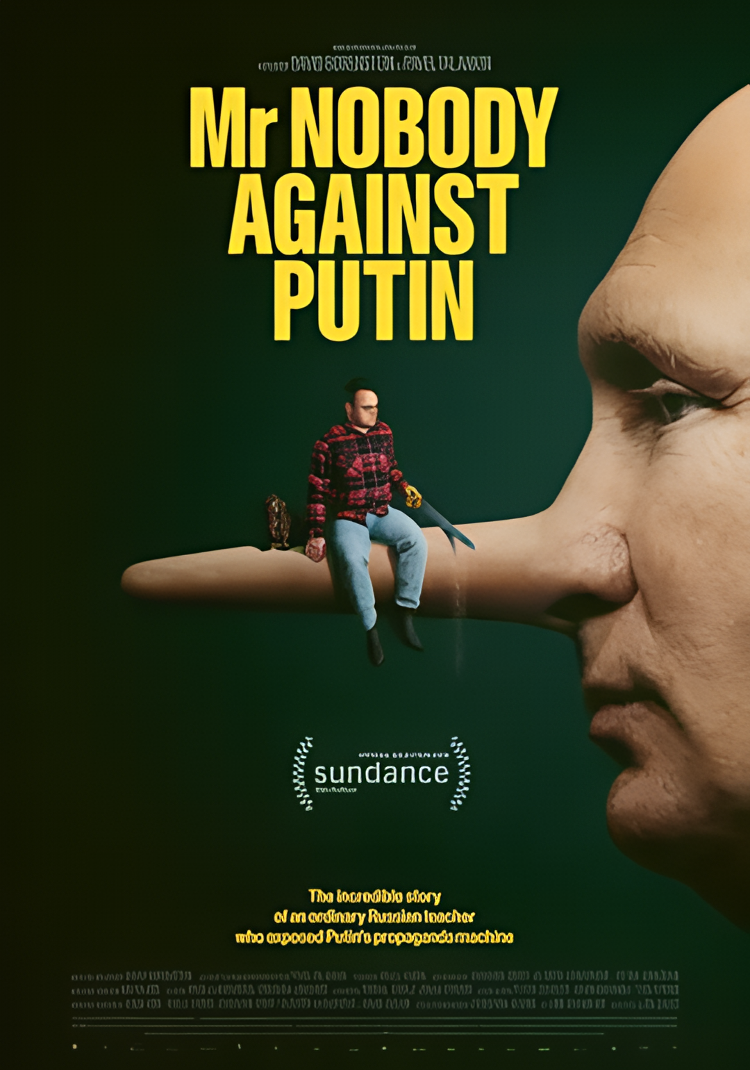 反对普京的无名先生